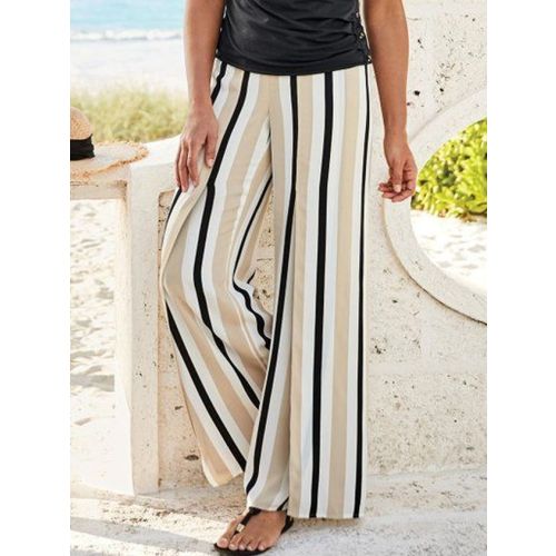 Striped Loose Casual Pants